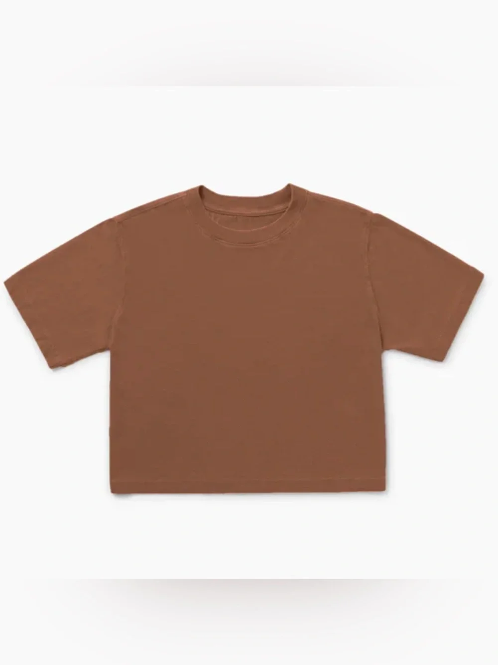 Relaxed Crop Tee- Richer Pooper XL